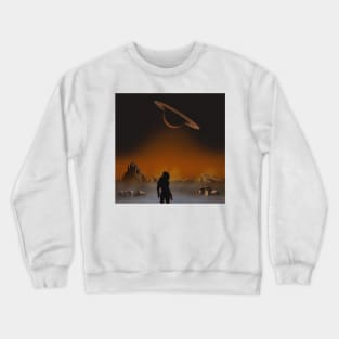 Alien World Exploration Crewneck Sweatshirt